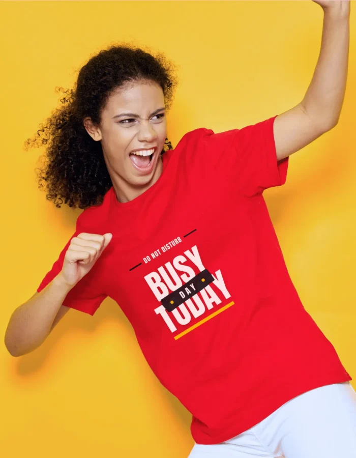 Red- DND - Female "Eat, Sleep, Code" & "Fixing Bugs" - Image 2