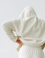 Work Mode (White Hoodie) - Image 2