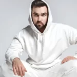 Customised White Hoodie