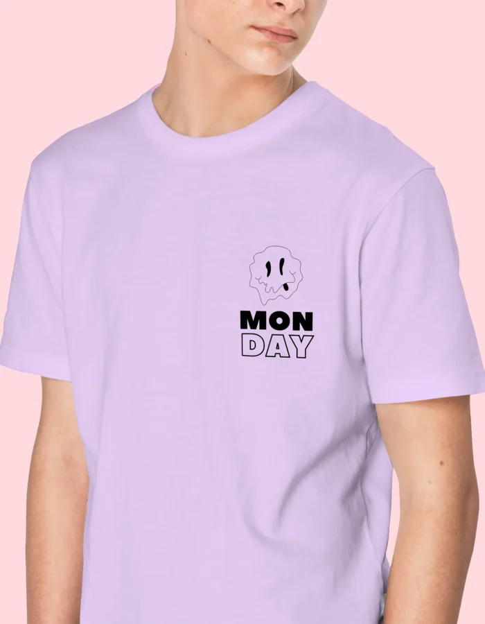 monday male front t shirt "Server Down" & "Techie Found" - Image 3