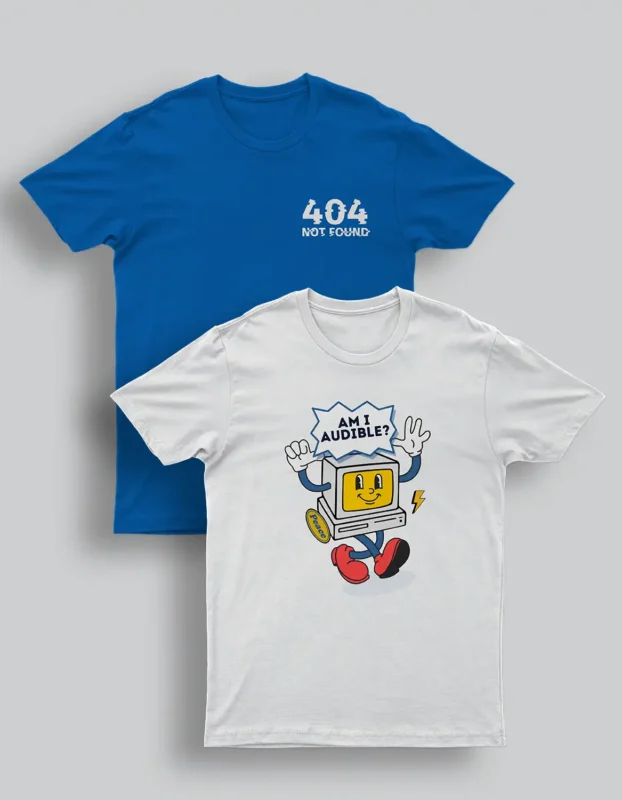 Am I Audible & 404 Not Found combo of 2