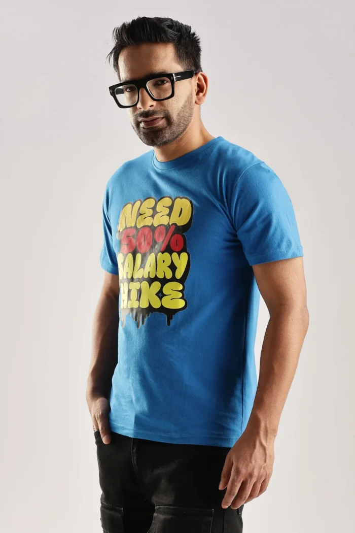 BD0A5714 Blue T-shirt Blue T-shirt