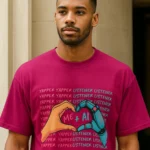 "Me and AI" - Magenta Oversized