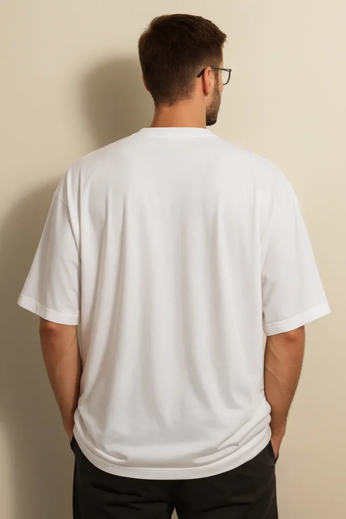 "Code Code" - White Oversized - Image 3